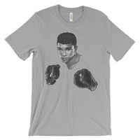 Mo Ali Boxing Unisex Short Sleeve T-Shirt Illustrated by Robert Bowen - Robert Bowen Tees